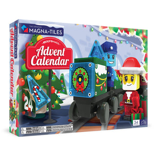 Magna-Tiles - MicroMAGS Advent Calendar 34 Piece Set