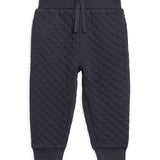 Colored Organics - Hoyt Quilted Jacquard Jogger - Navy: 3T