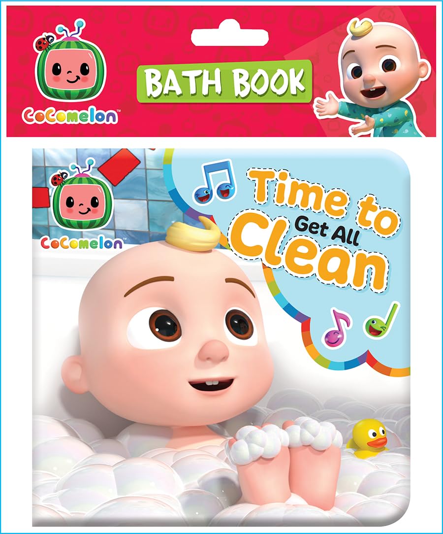 CoComelon Bath Time Book