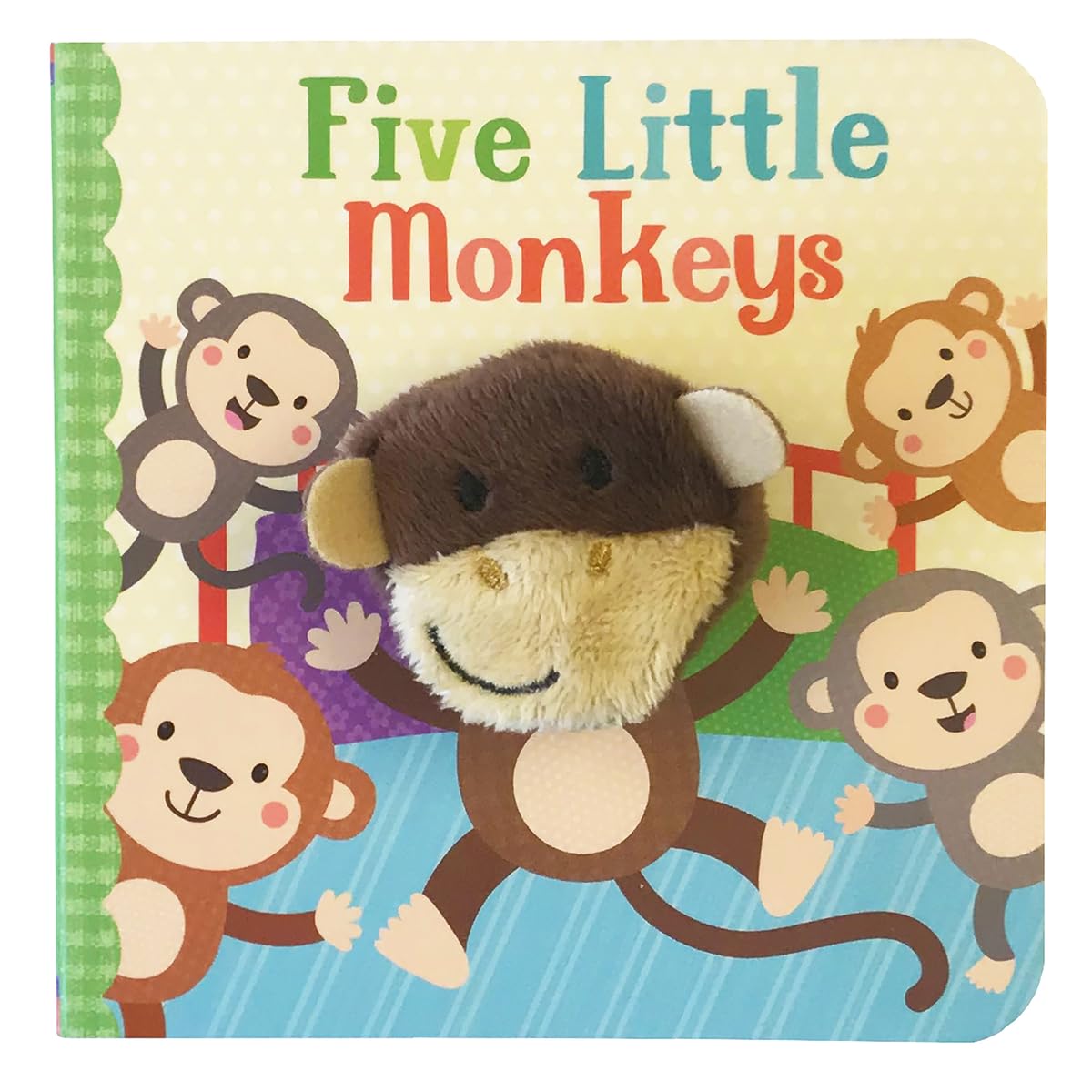 Five Little Monkeys Finger Board Book