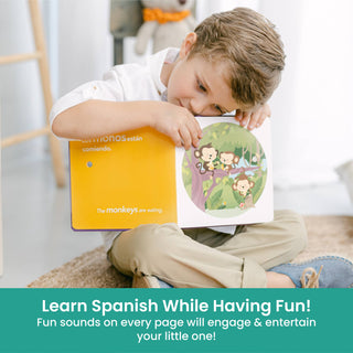 Binibi - La Selva Bilingual Sound Book: Jungle Animal Sounds
