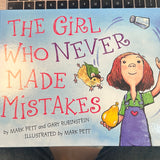 The girl who never made mistakes book