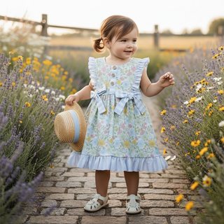 Spring Garden Ruffle Dress