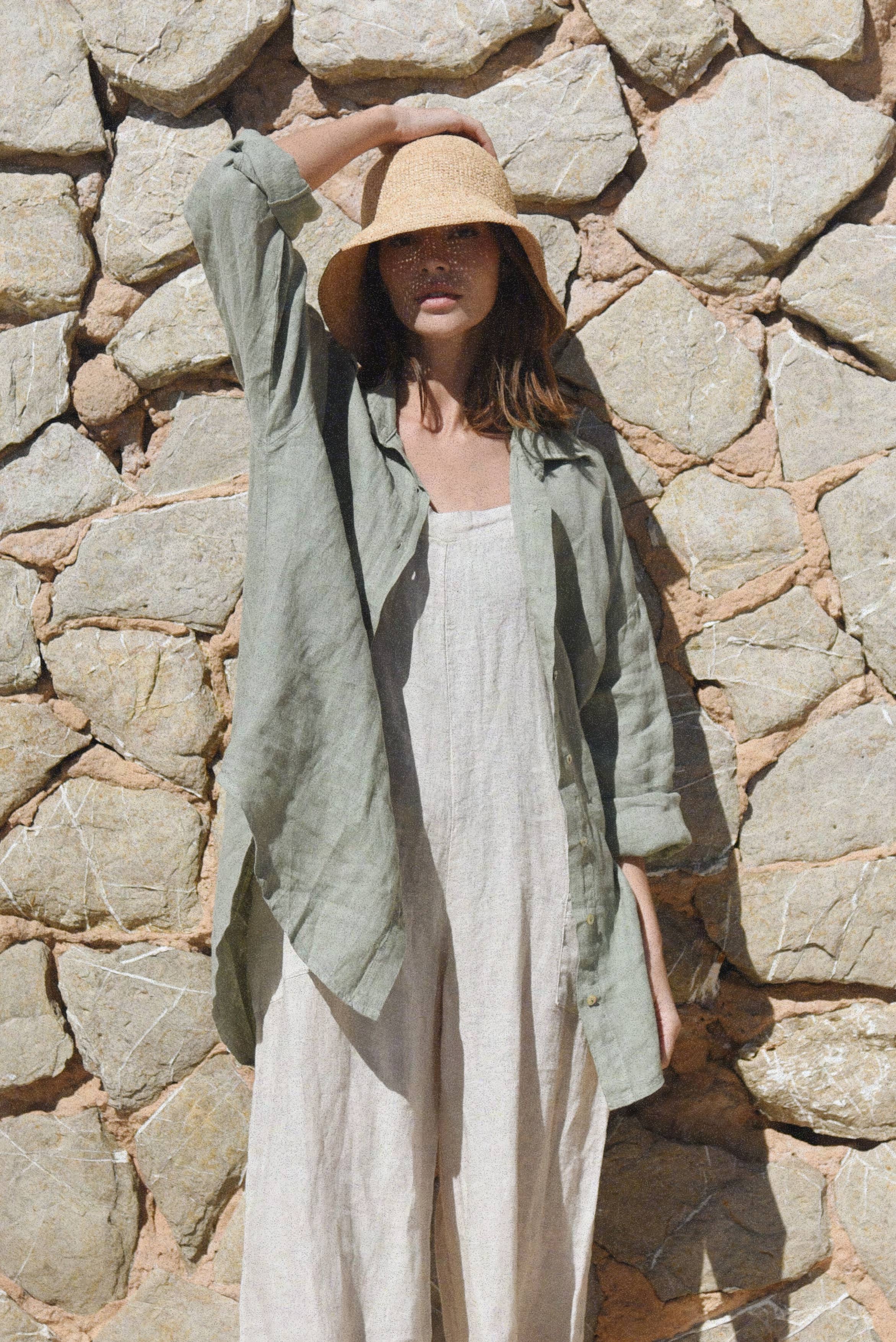 Beachwood - The Palma Shirt // Sage