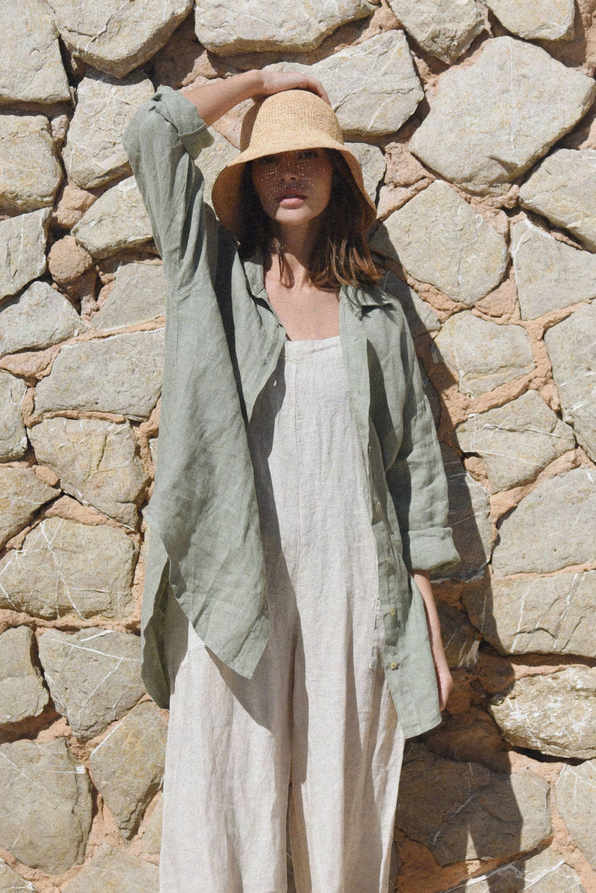 Beachwood - The Palma Shirt // Sage