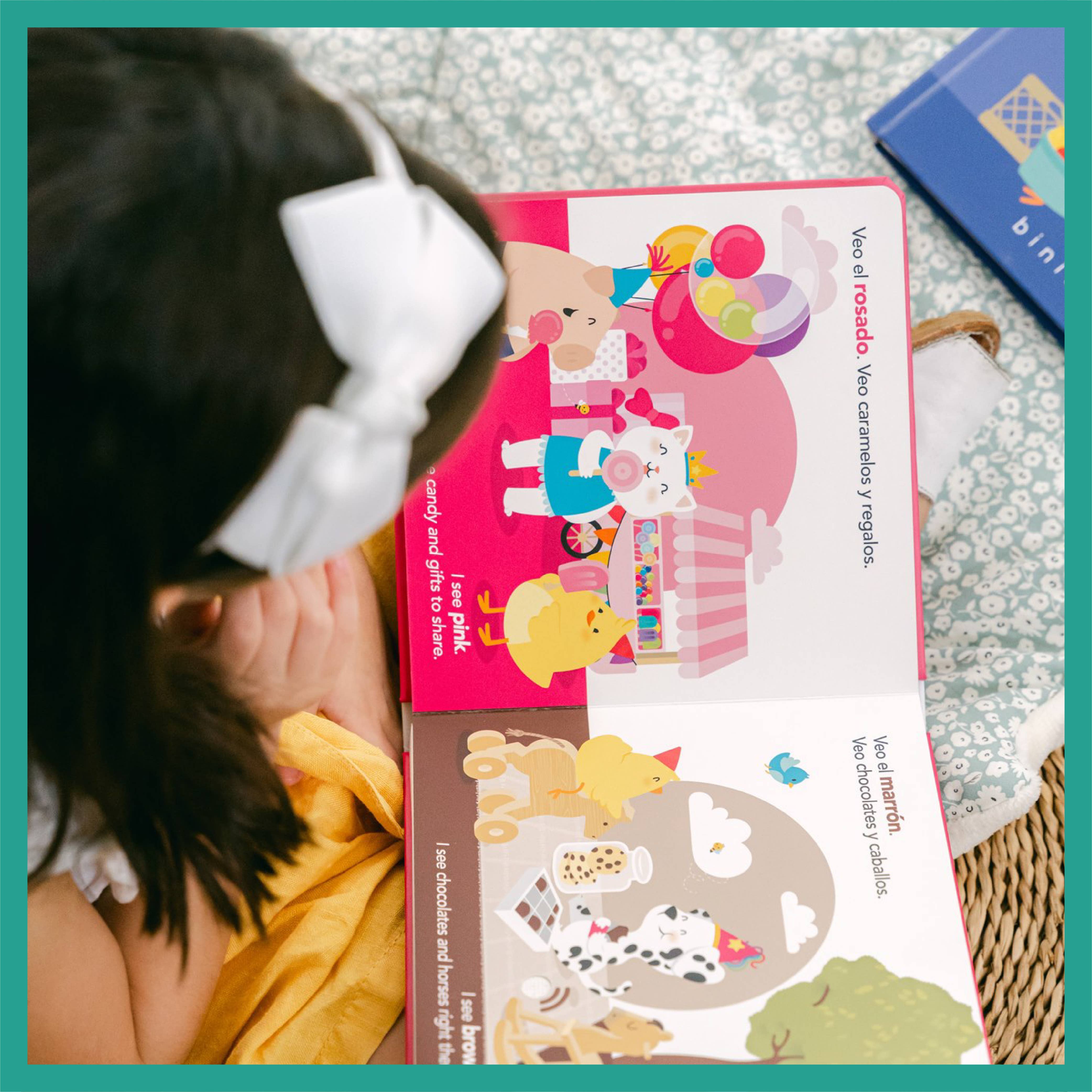 Bilingual Musical Book: Colores de la fiesta