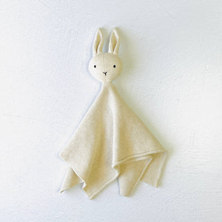 Viverano Organics - Bunny Mommy & Me Baby Knit Blanket & Lovey Gift SET