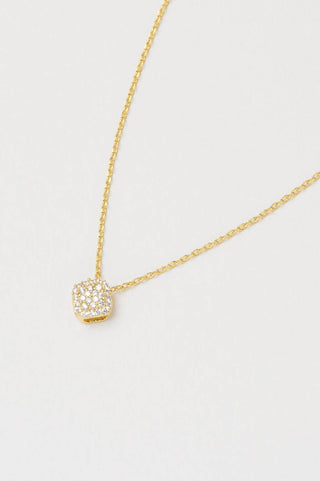 Pave Cushion Pendant