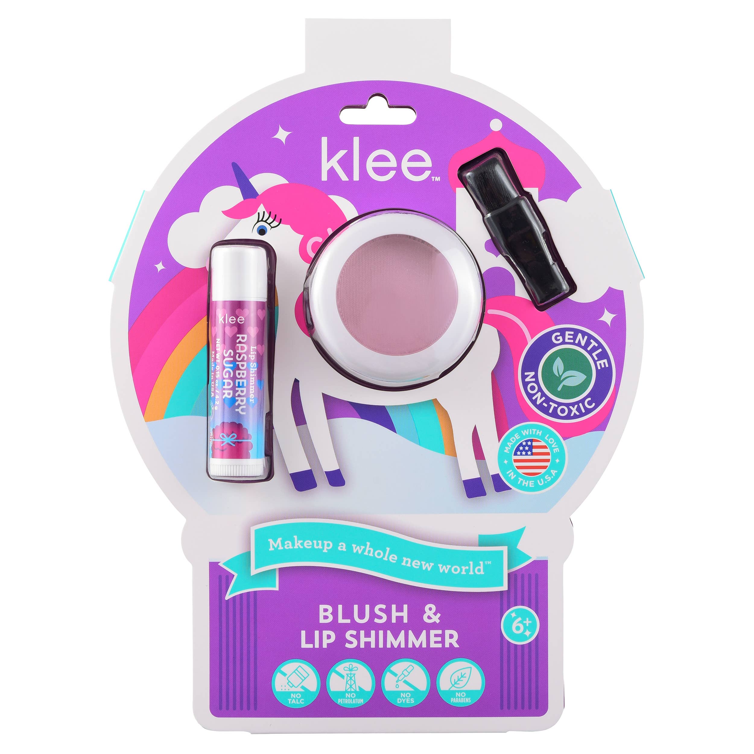 Image of Klee Naturals - NEW! Gleeful Pop - Holiday Eye Shadow Blush Set: Gleeful Pop