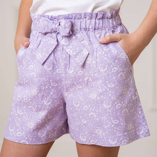 Hope and Henry - Linen Pull-On Paperbag Shorts