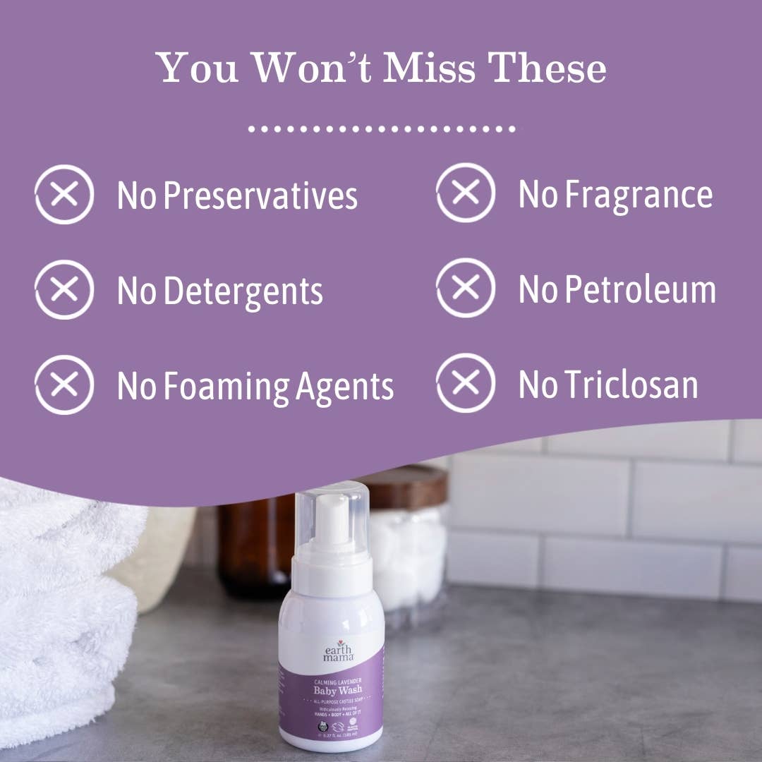 Image of Calming Lavender Castile Baby Wash