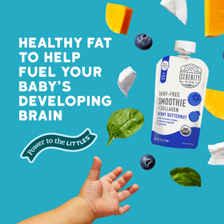 Serenity Kids Berry Butternut Smoothie with Grass Fed Collagen Pouch