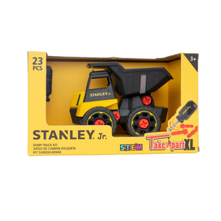Toysmith - Red Toolbox Stanley Jr. Take Apart XL Dump Truck Kit