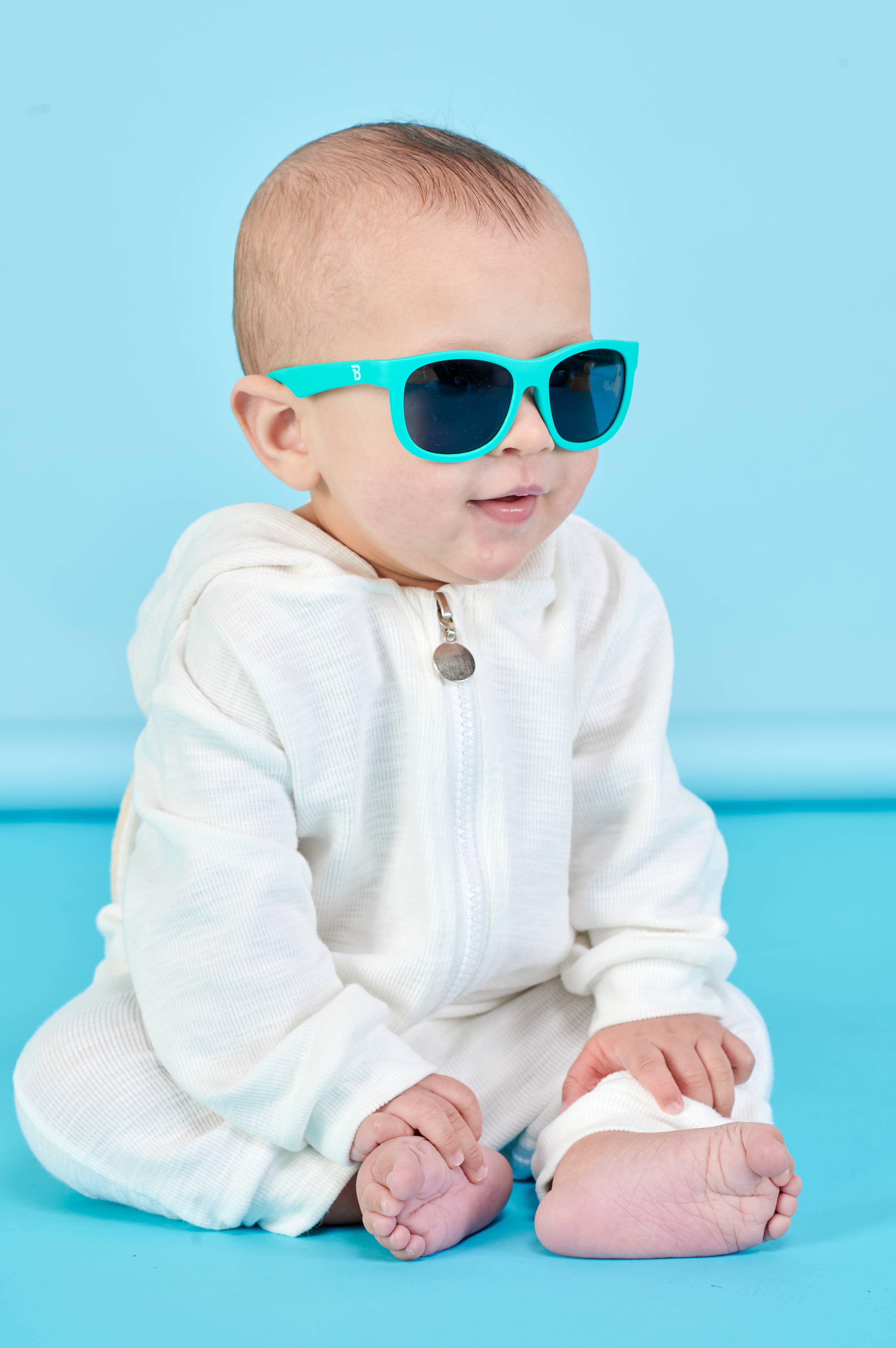 Totally Turquoise Navigator Baby and Kids Sunglasses