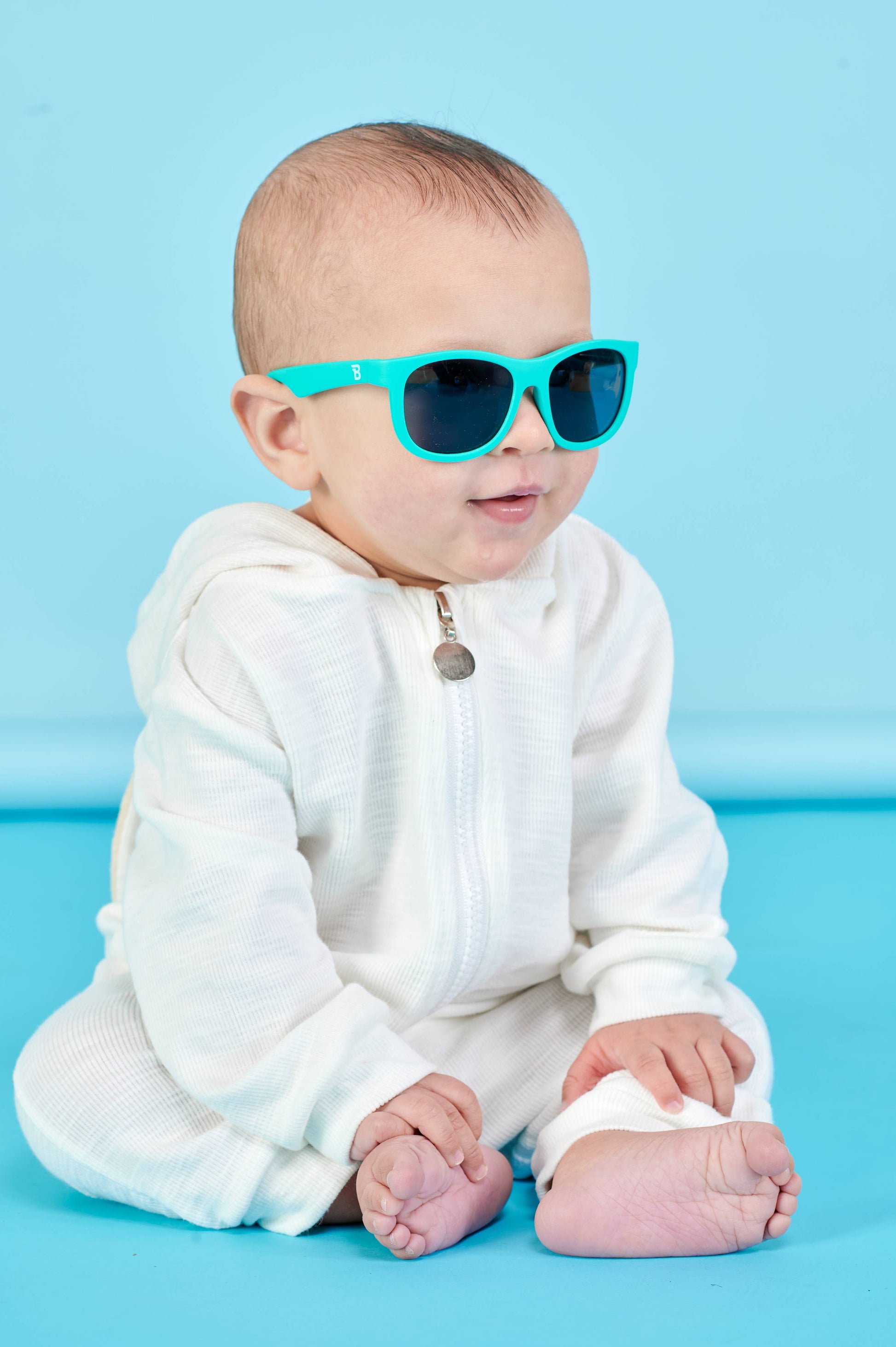 Totally Turquoise Navigator Baby and Kids Sunglasses