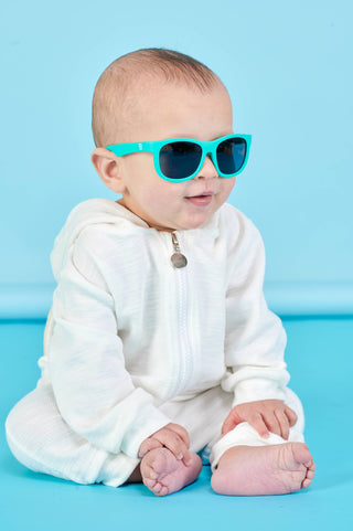 Totally Turquoise Navigator Baby and Kids Sunglasses