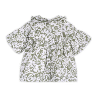 Viverano Organics - Lucille Floral Baby Dress & Bloomer (Organic Muslin)