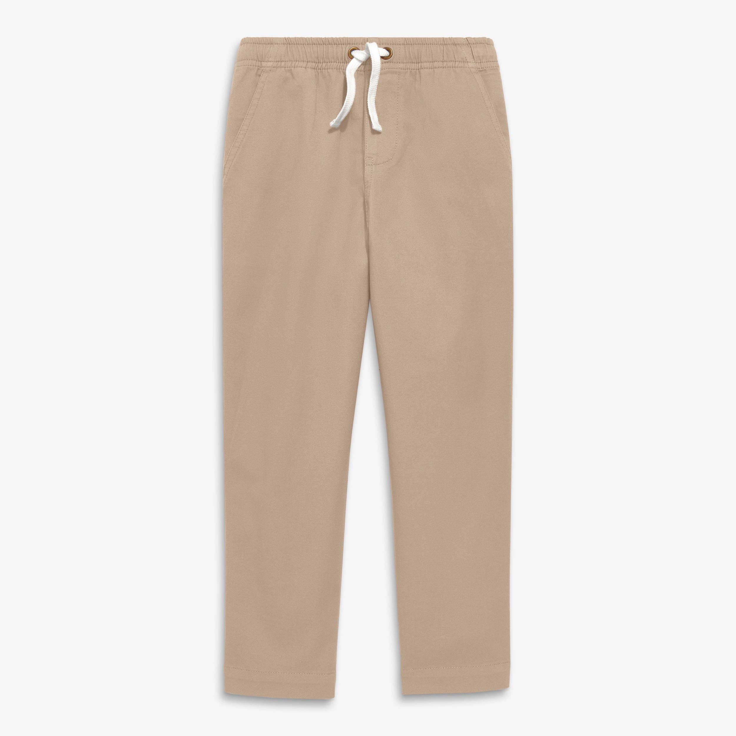 Primary - Kids stretch chino drawstring pant
