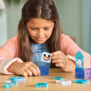 Magna-Tiles - Magna-Tiles Winter Wonder 26-Piece Travel Set
