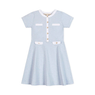 Organic French Terry Contrast Dress