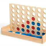 MOULIN ROTY by Speedy Monkey - “4 in a Row” Wooden Board Game Recreational Toy