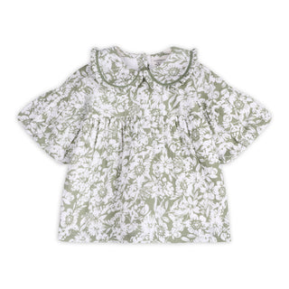 Viverano Organics - Lucille Floral Baby Dress & Bloomer (Organic Muslin)