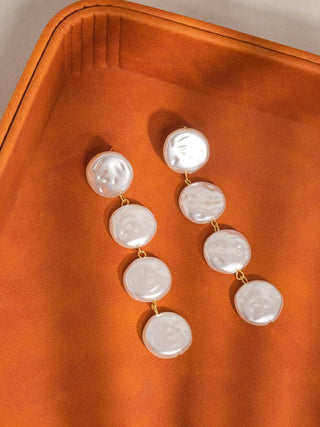 Héloïse 18K Non-Tarnish Pearl Drop Earring