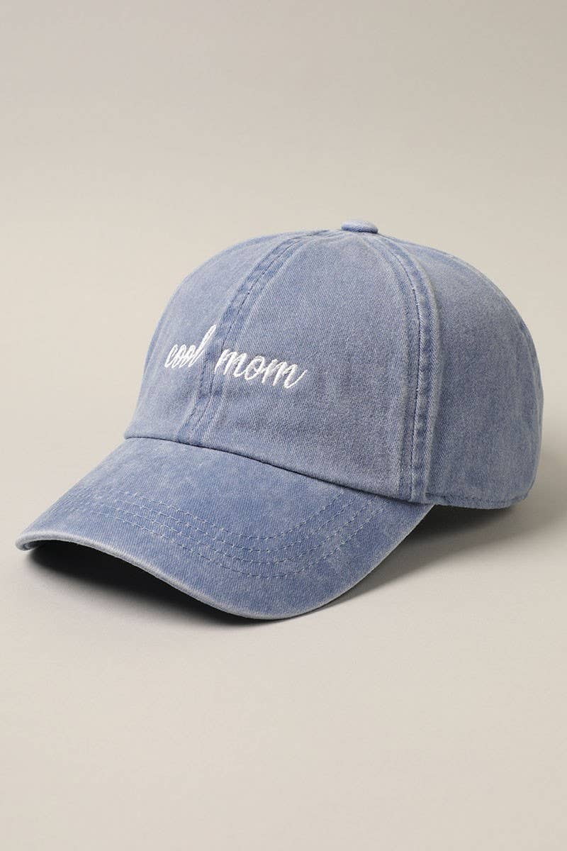 COOL MOM Embroidery Baseball Hat