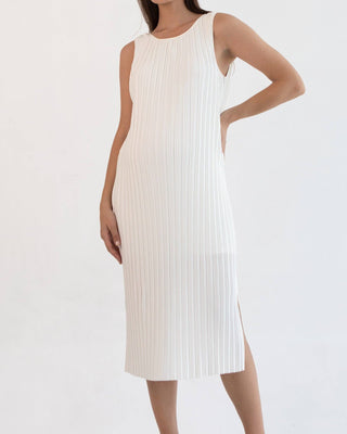 Michelle Pleat Feeding Dress