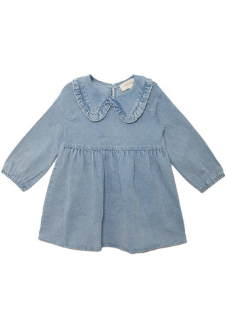 mabel + honey - Denim Days Long Sleeve Dress