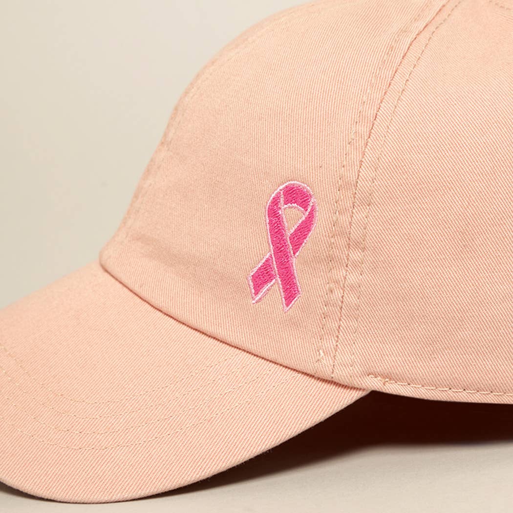 Breast Cancer Awareness Ribbon/Mama Baseball Cap