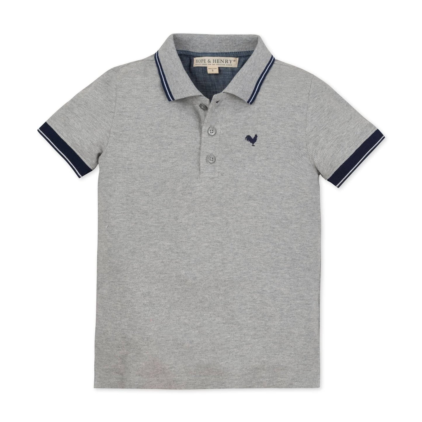 Hope and Henry - Organic Pique Polo