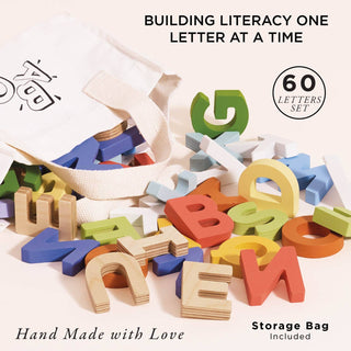 Le Toy Van - Wooden Alphabet Set & Bag