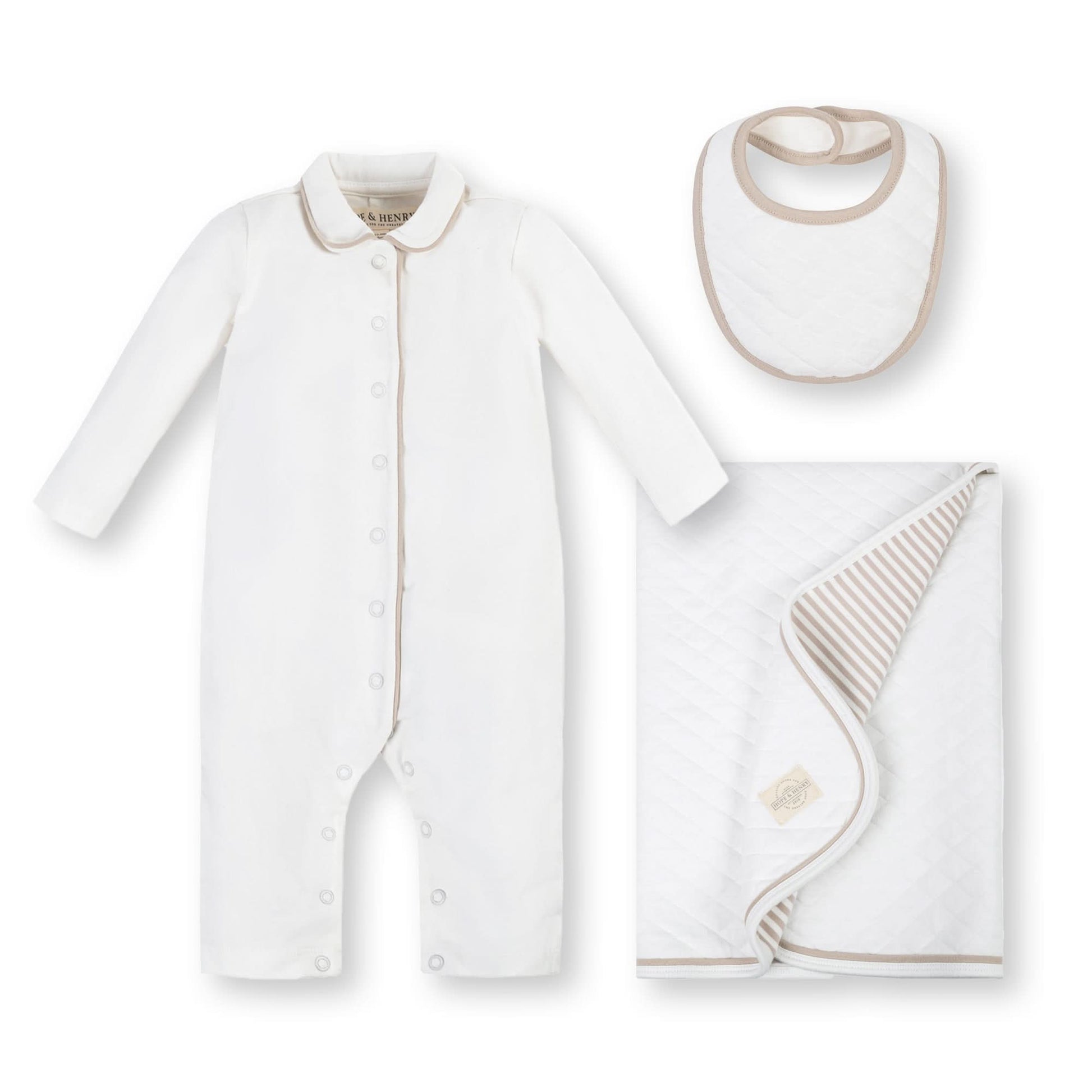 Hope and Henry - 3-Piece Organic Knit Gift Set