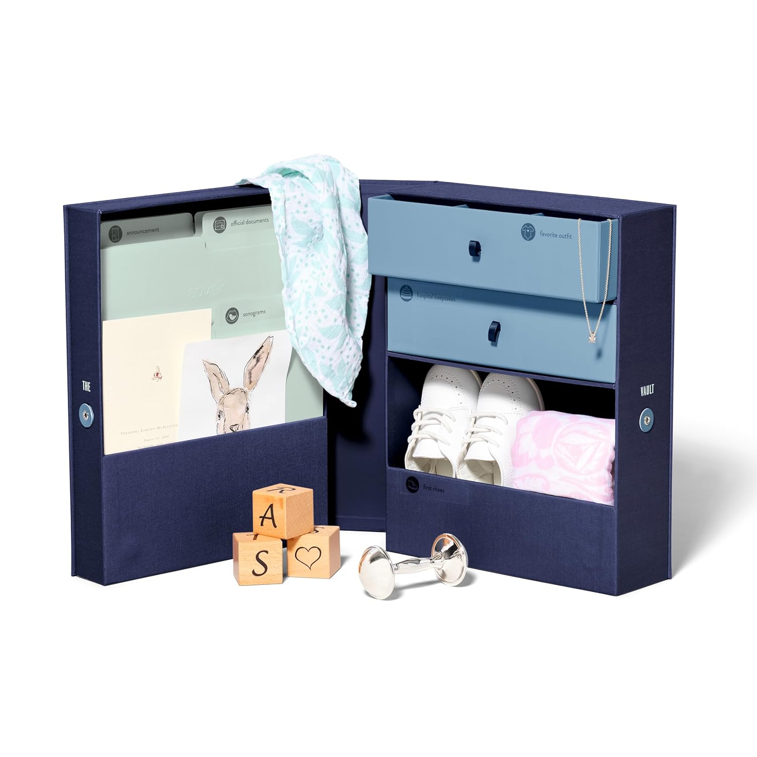 Savor Baby Keepsake Organizer Box