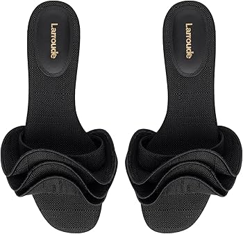 Image of Ivy Ruffle Raffia Slide Sandal