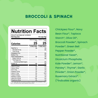 Broccoli & Spinach Organic Grain Free Puffs