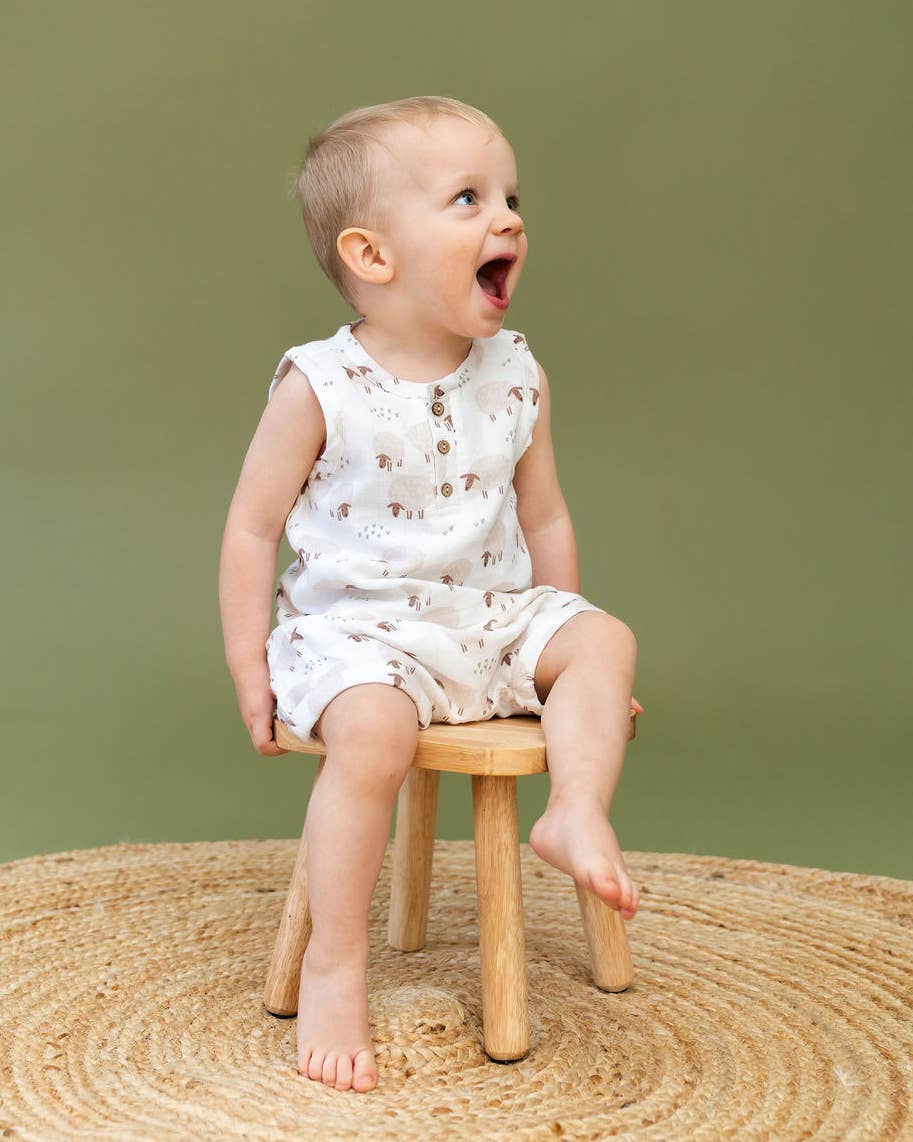 Image of Sheep Baby Top & Bottom