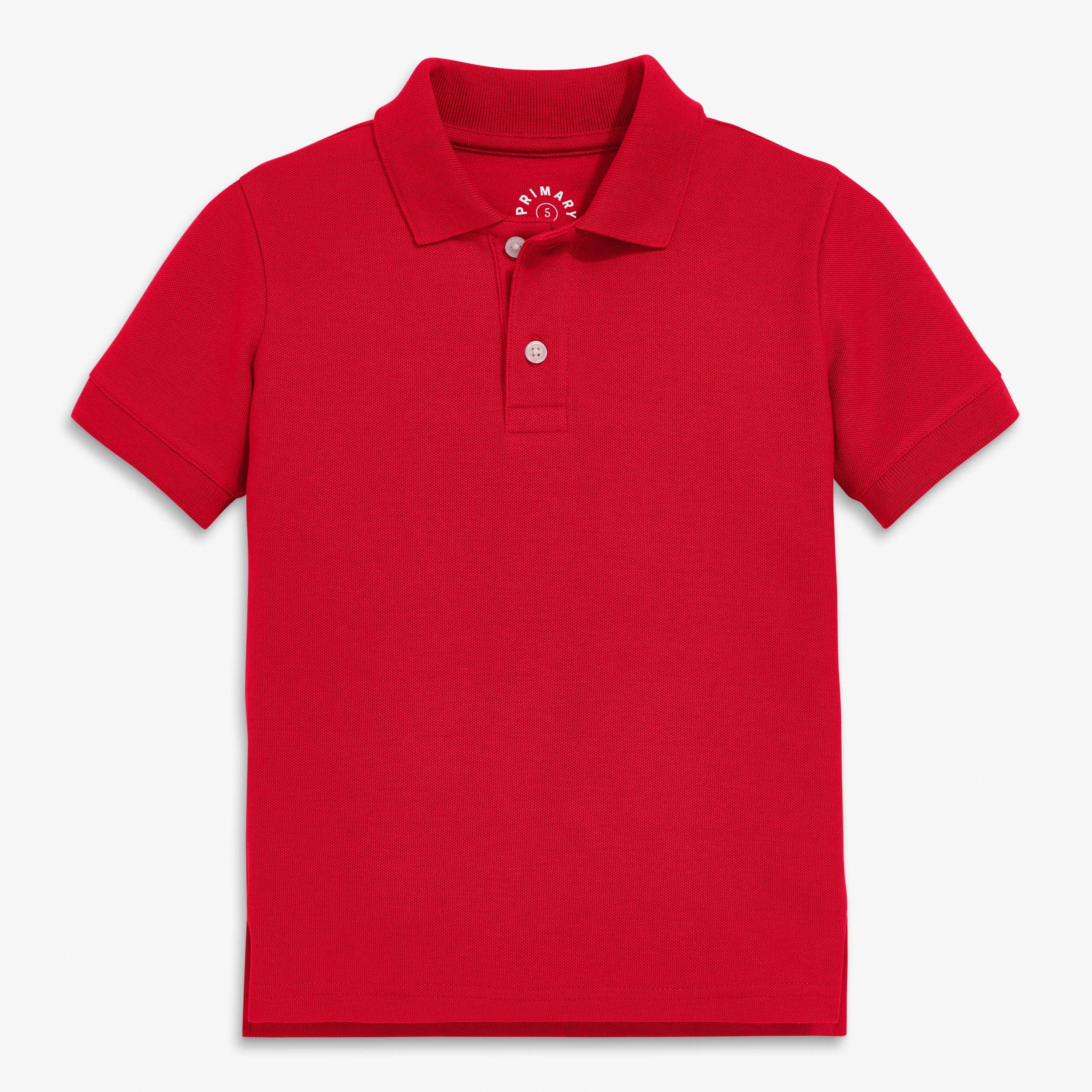 Primary - Short Sleeve Pique Polo