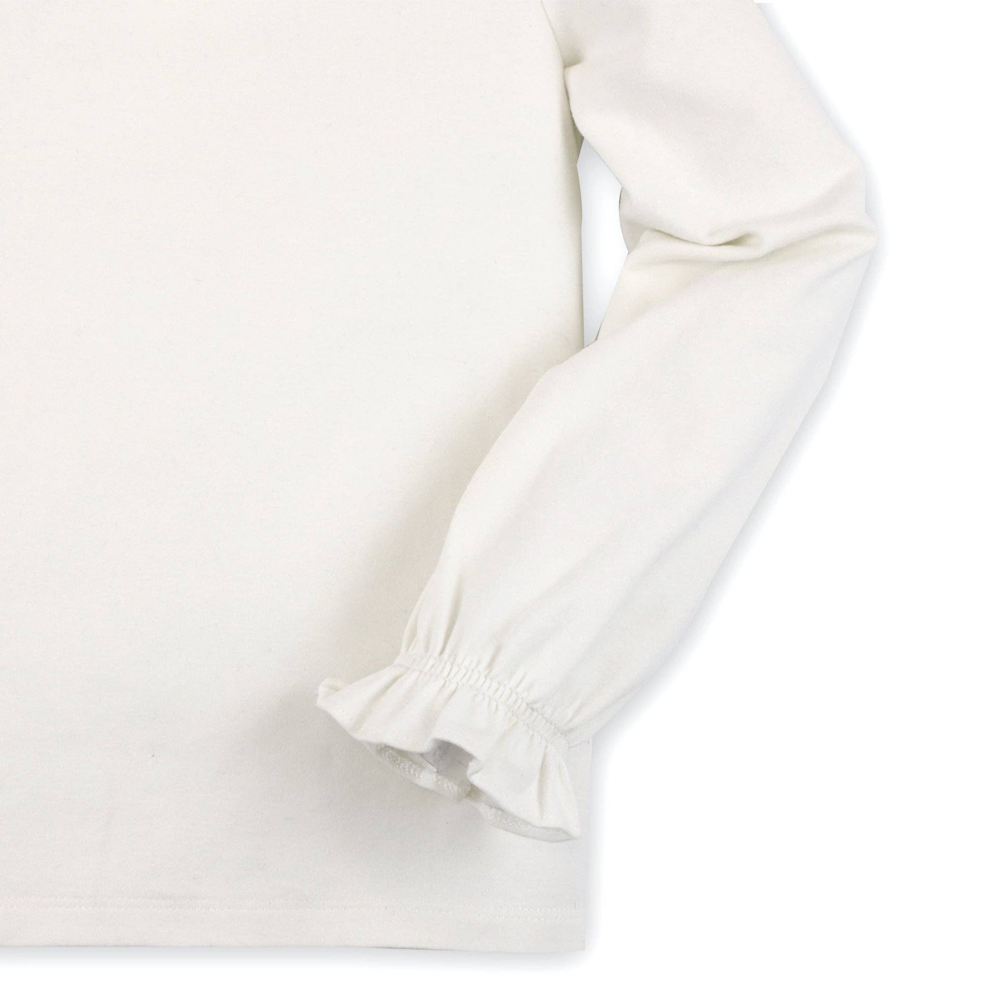 Image of Ruffle Neck Knit Top - Baby