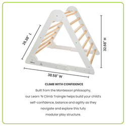 Image of Little Partners - Learn 'N Climb Triangle - Knock Down