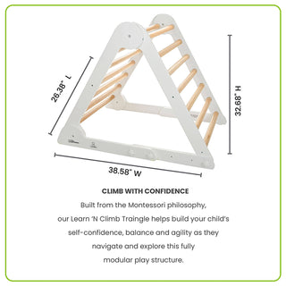Little Partners - Learn 'N Climb Triangle - Knock Down