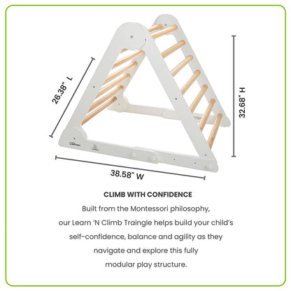 Little Partners - Learn 'N Climb Triangle - Knock Down
