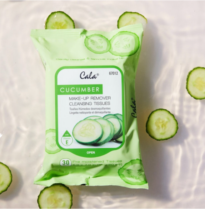 Image of Cala Makeup Remover Wipes Tissue Cleanser