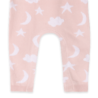 Viverano Organics - Moon & Stars Dream Knit Jumpsuit Romper (Organic Cotton)