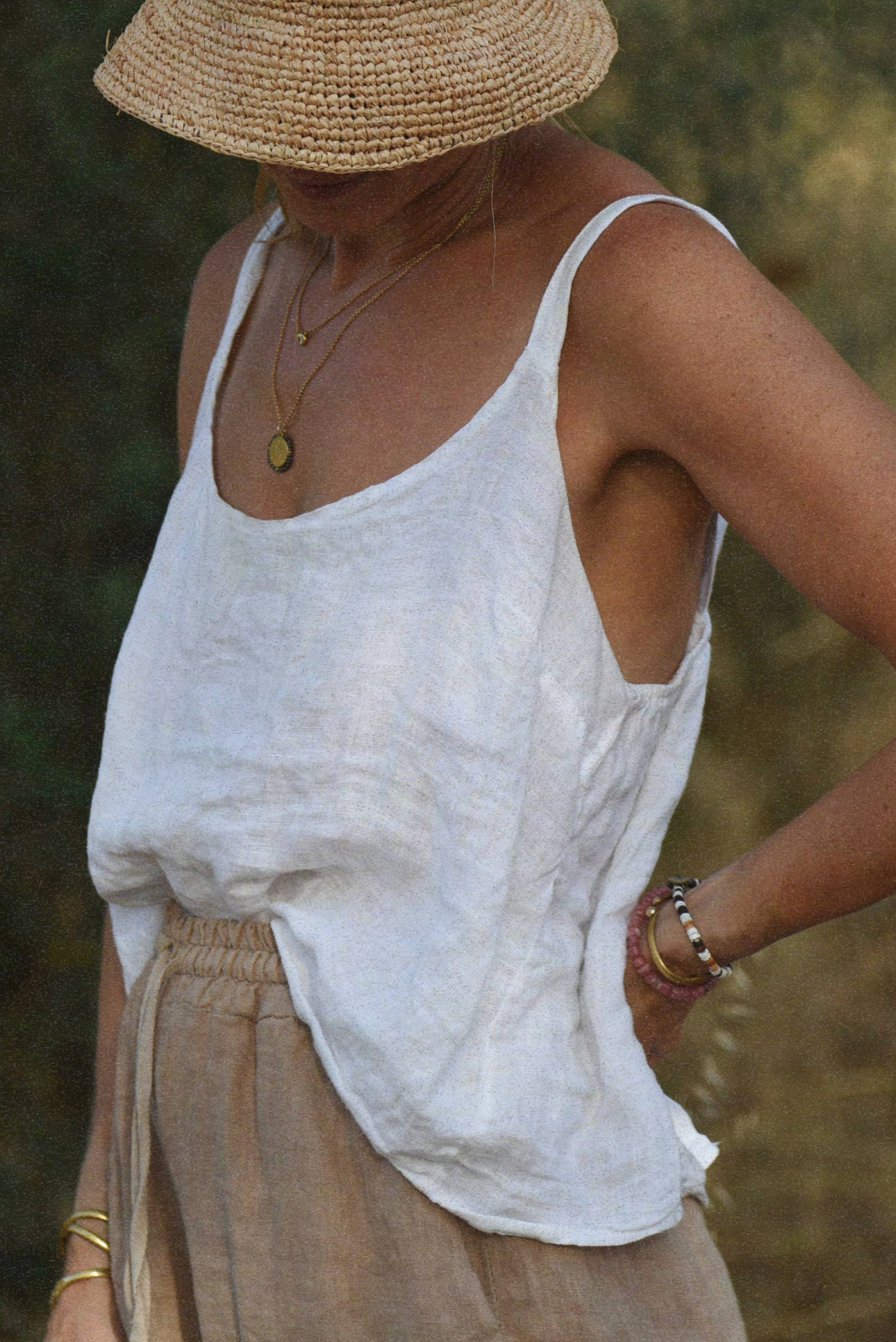 Playa Top // Blanco