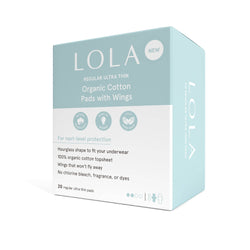 Image of LOLA - 20ct Ultra Thin Pads w/ Wings, Regular