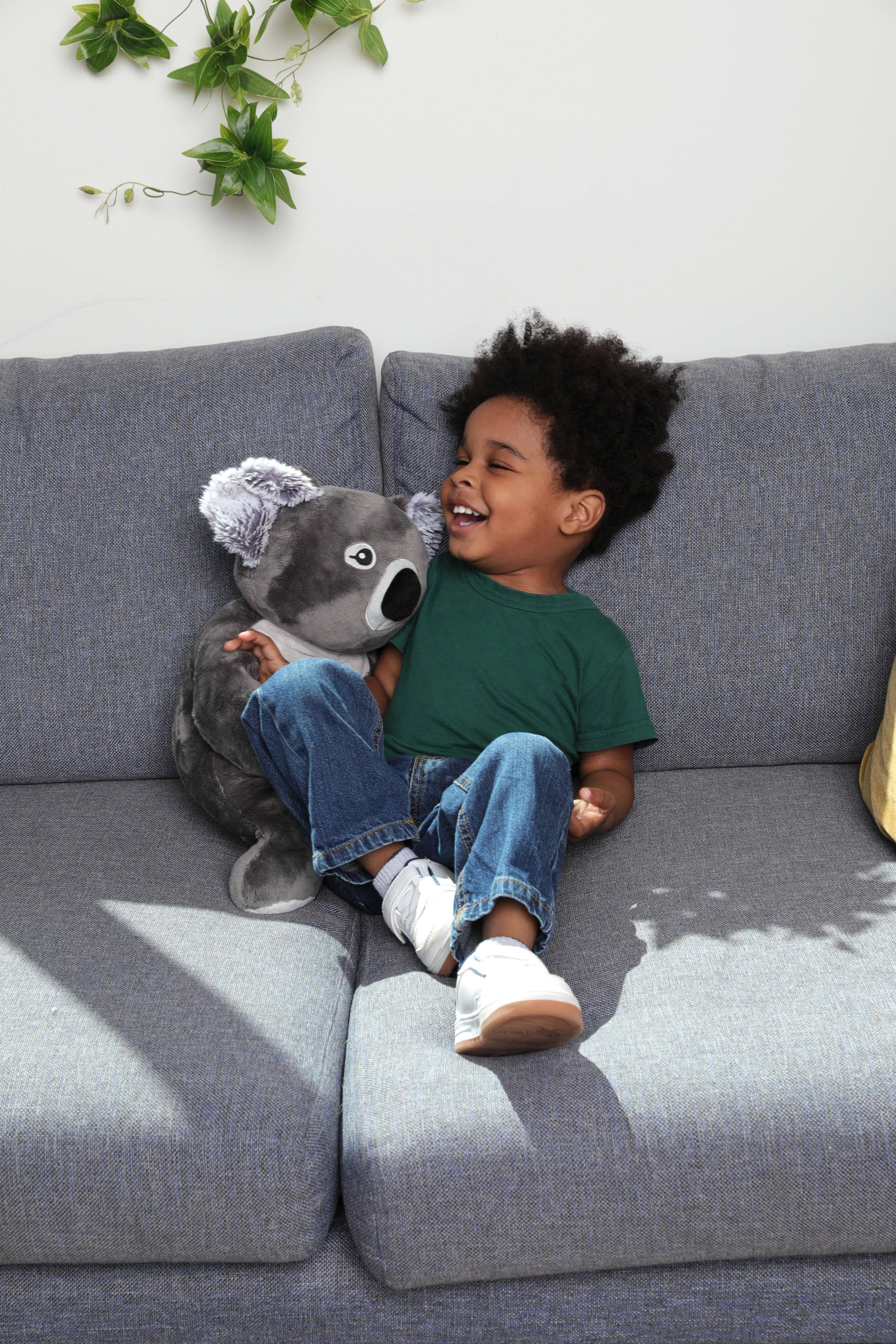 Image of Hugimals World - Quinn the Koala 4.5 lb Weighted Plush Anxiety: Kids & Adults