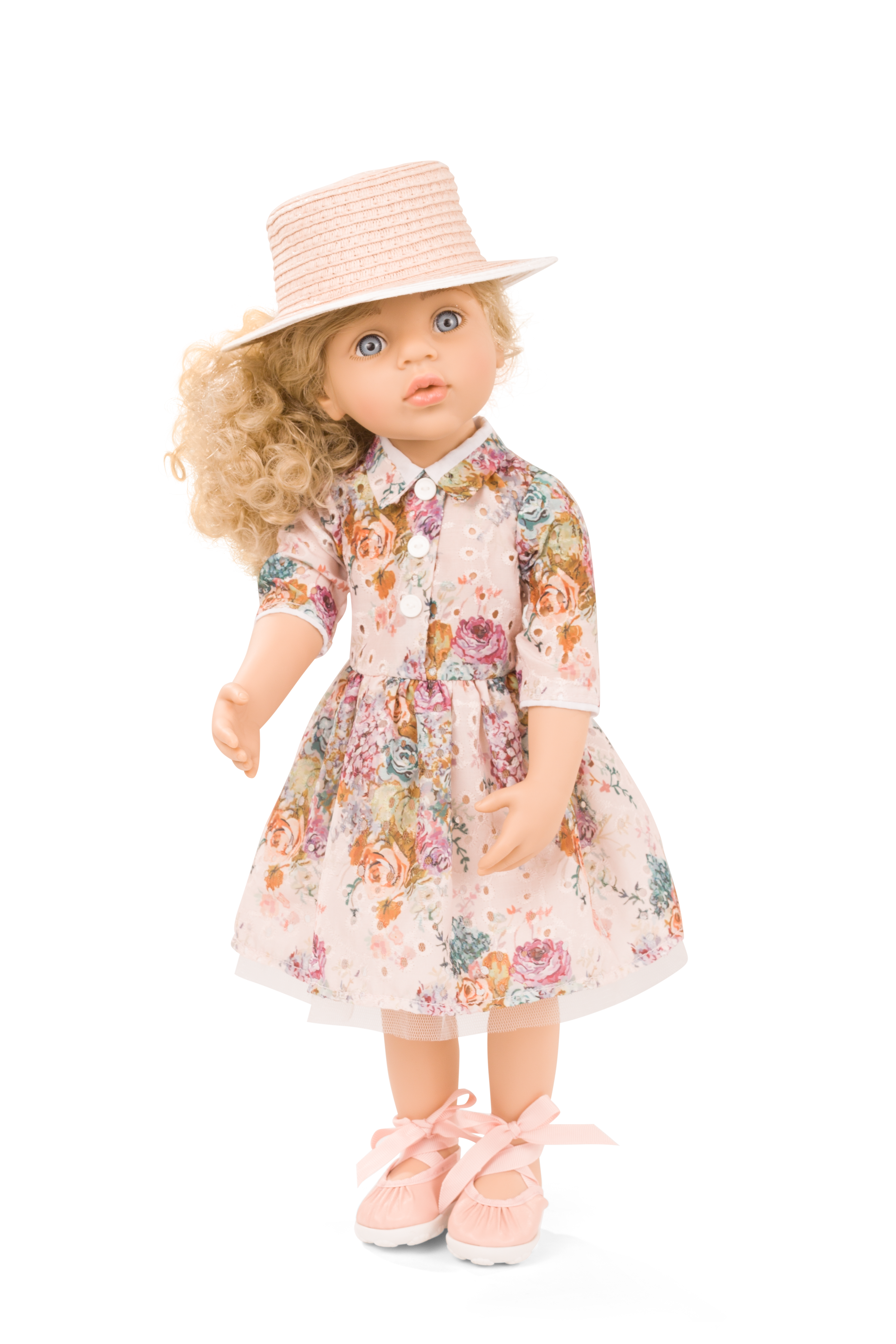 Happy Kidz Greta 19.5" Posable Doll with Accessories