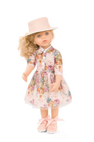 Happy Kidz Greta 19.5" Posable Doll with Accessories